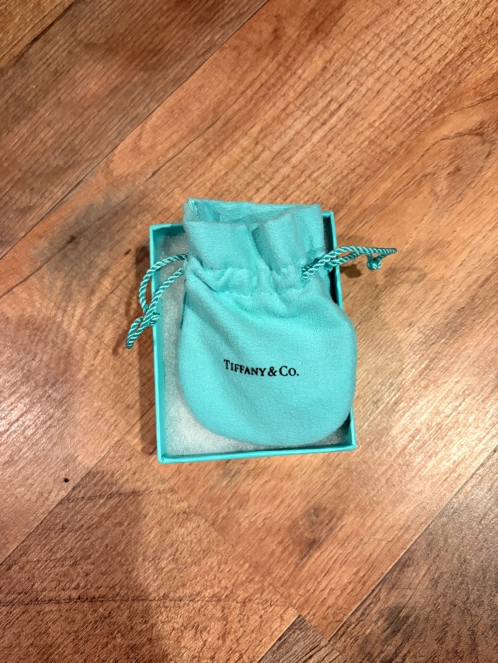 Tiffany & Co. Double Silver Heart Tag Necklace - Picture 3 of 5